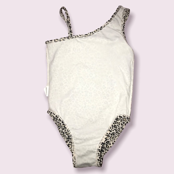 Children’s Place Girl’s Cheetah Print One-Piece Swimsuit.  Size 2T. - Picture 3 of 5